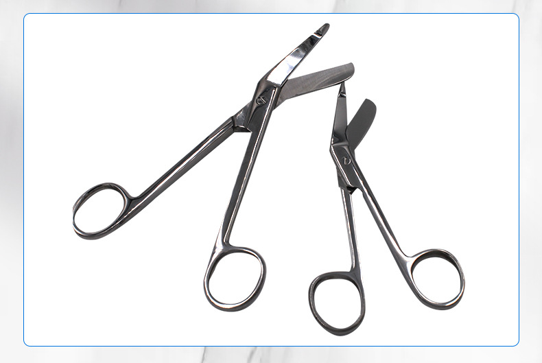The 2024 new 9cm and 11cm gauze scissors, bandage scissors, and children's plaster scissors are in stock and available at Yiboer undefined