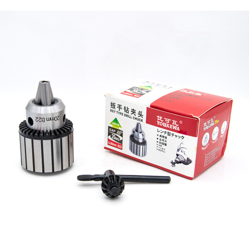 Genuine Youkwa wrench, drill chuck, bench drill, drill chuck 0.6-6/1-10/1-13/3-16/1-16/5-20 Application Scenario