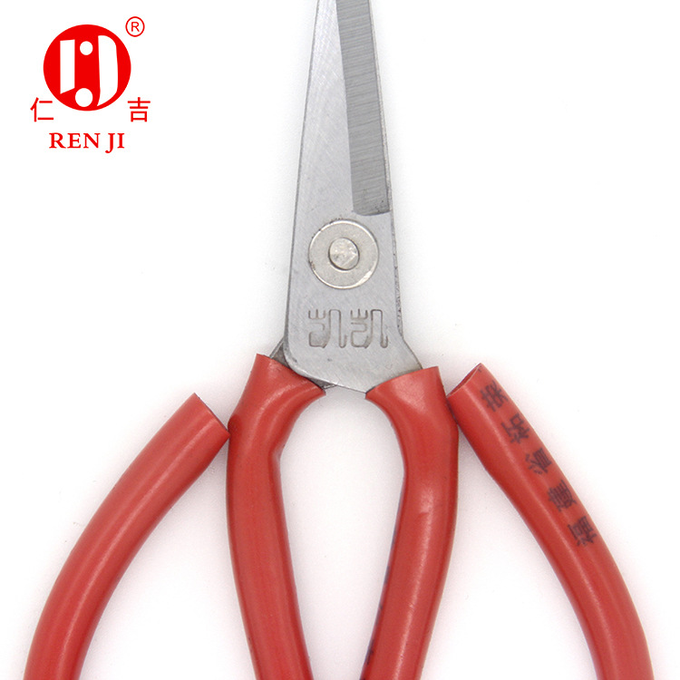 Factory direct sales of No. 3 civil casing shears/Zherong scissors, household scissors, Kaikai brand, low profit but high sales volume details Picture
