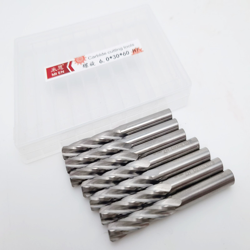 Tungsten steel reamer solid carbide machine reamer straight edge helical edge 1-20H7 H8 manufacturer wholesale Specification drawing