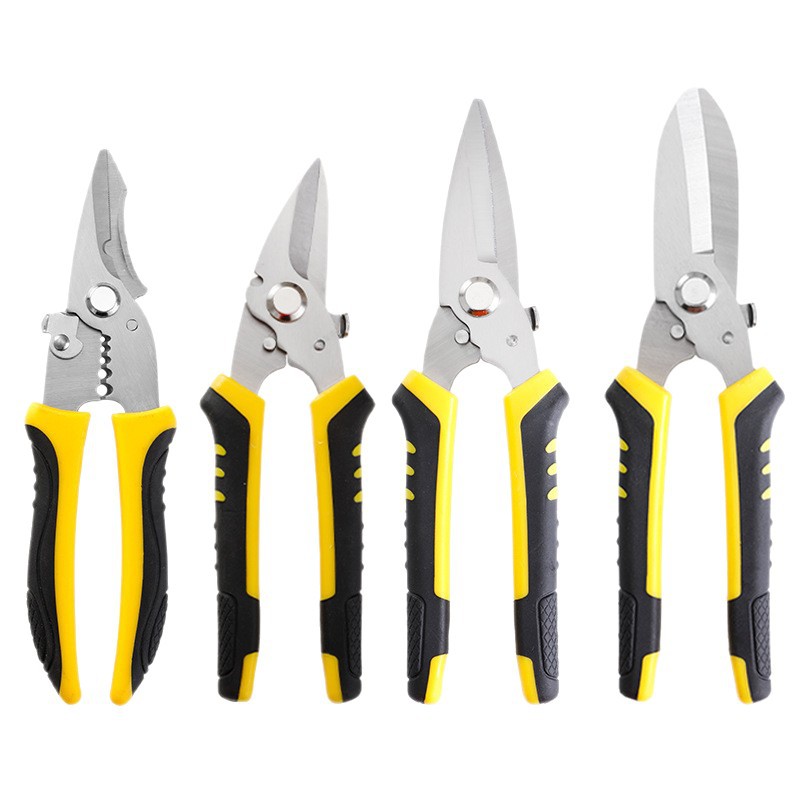 The new industrial scissors, iron sheet shears, powerful shears, stainless steel light steel keel, aviation shears, iron wire and wire shears are super cost-effective Item Picture