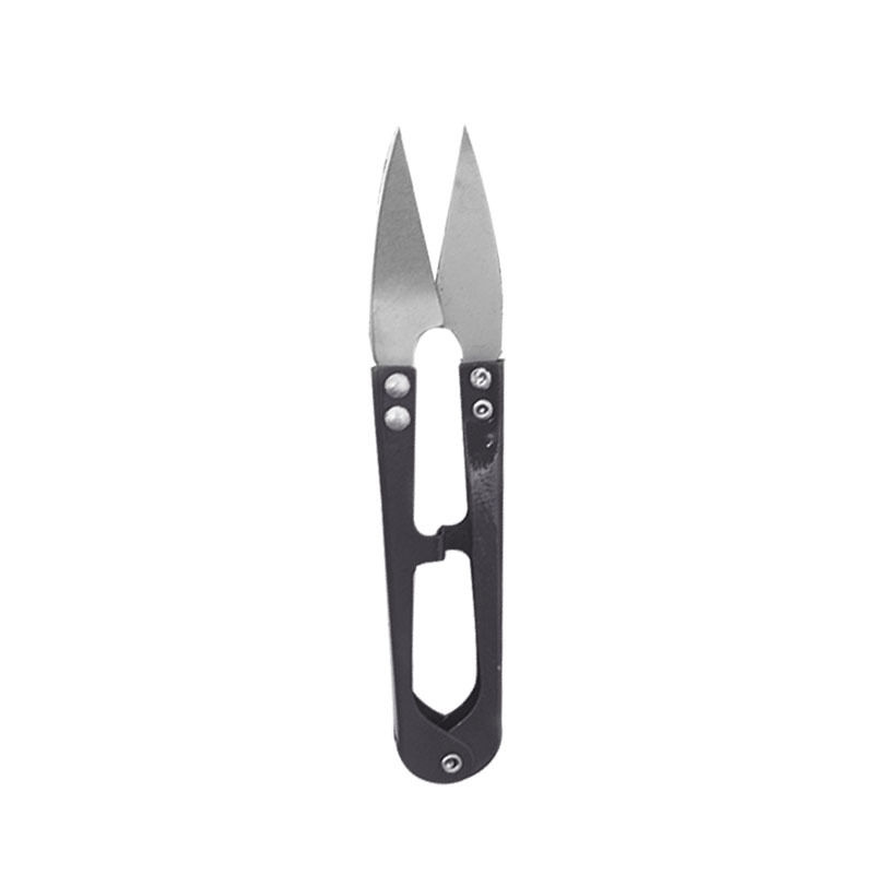 Wholesale U-shaped yarn shears, trimming shears for home use, needle and thread head shears, cross-stitch thread shears, paper-cutting fishing line shears for home use undefined