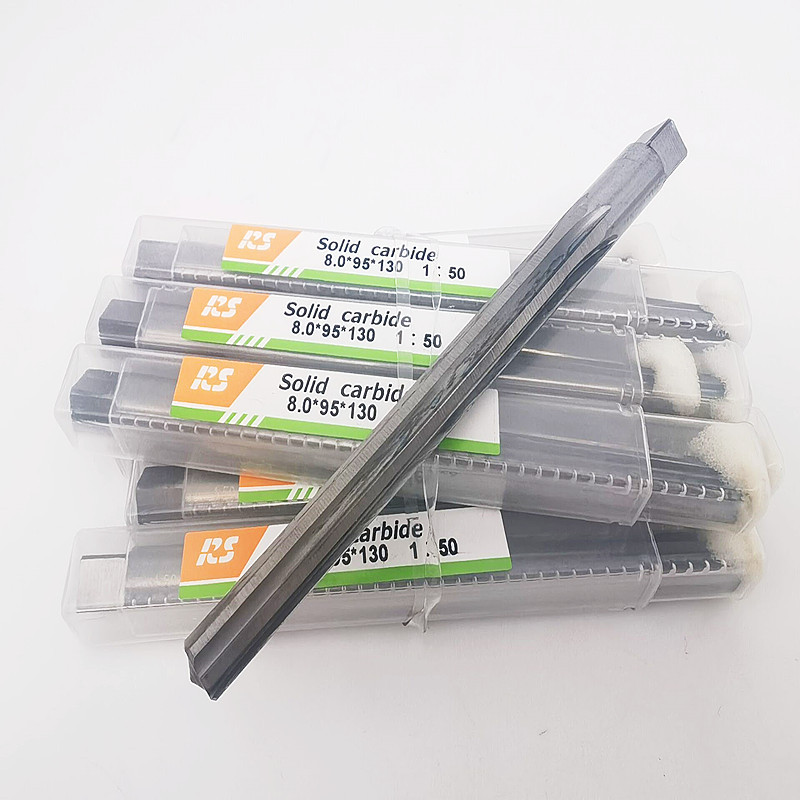 1:50 taper reamer tungsten steel solid carbide conical reamer 3, 4, 5, 6, 8, 10, 12 in stock manufacturer Application Scenario