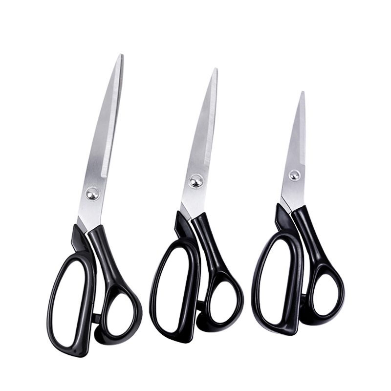 Stainless steel tailor scissors, household scissors, fabric cutting, professional handcrafted clothing cutting, 10-inch, 9-inch, 8-inch tailor scissors Item Picture