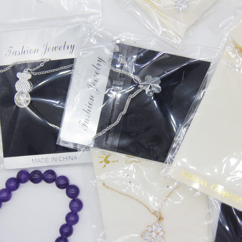 Korean-style jewelry earrings, European and American water diamonds, ladylike pearls, fashionable Harajuku sweet zircon necklace mixed batch Specification drawing