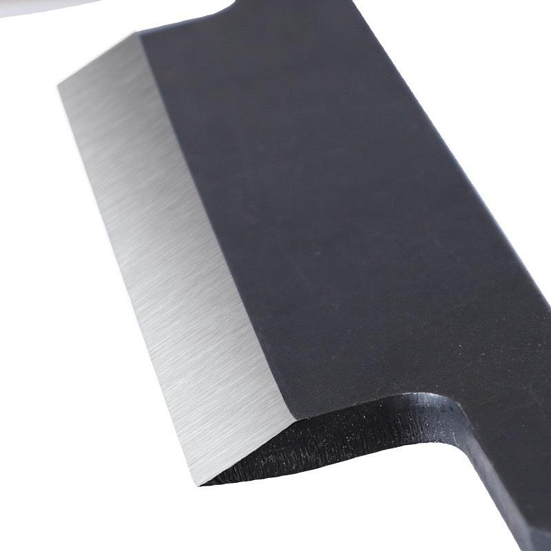 Large curved bark scraper, crescent-shaped bark scraper, bark planer, iron and wood planer, manual scraper Application Scenario