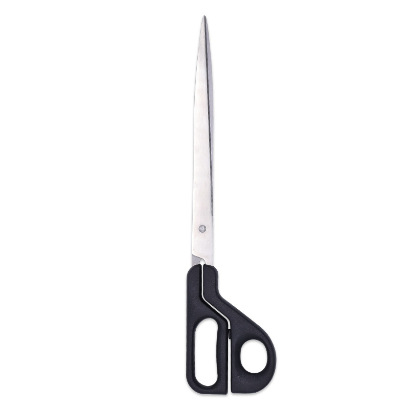 Factory wholesale stainless steel extended tailor scissors, clothing scissors, sewing multi-purpose scissors, long-blade paper-cutting scissors Item Picture