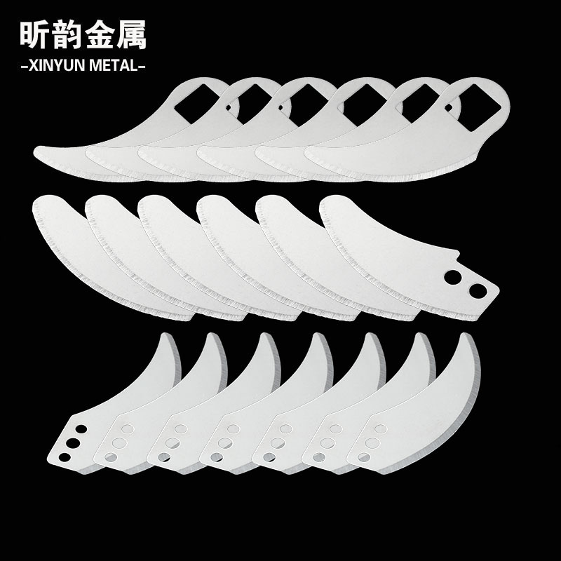 Factory direct supply of garlic puller blades, stainless steel meat grinder blades, garlic paste cooking garlic grinder blades, and curved knife blades Application Scenario