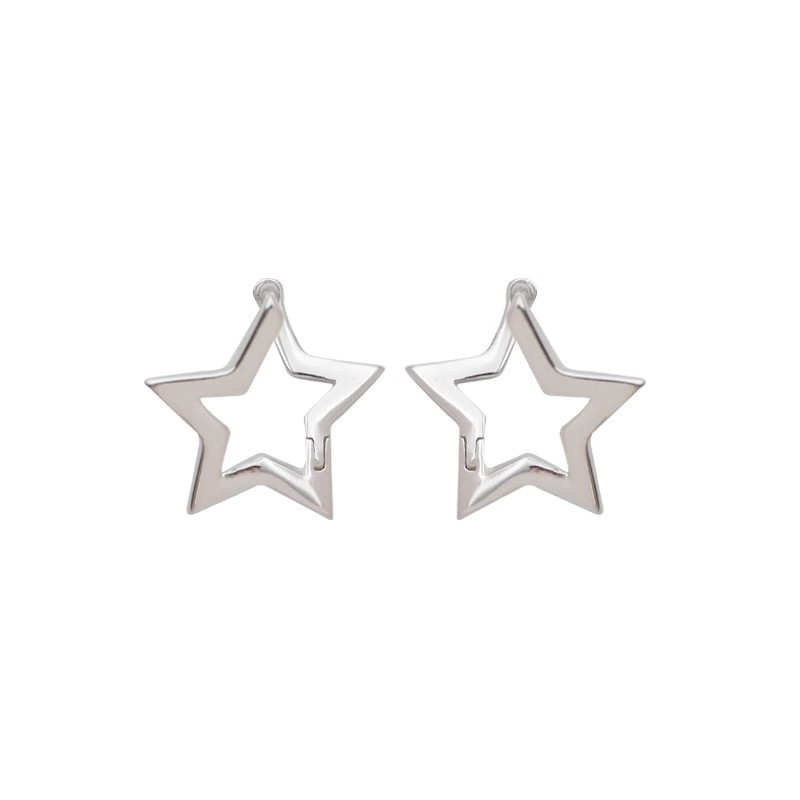 Sparkling Diamond three-dimensional Folded corner star stud earrings for women 2025 New bestseller, high-end and niche design earrings, exquisite ear buckles Item Picture