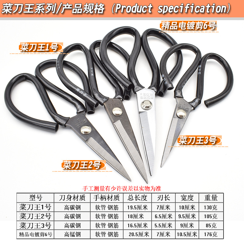 Office scissors, industrial scissors, kitchen knives, Wang scissors, household pointed shears, leather scissors, small scissors manufacturer wholesale details Picture