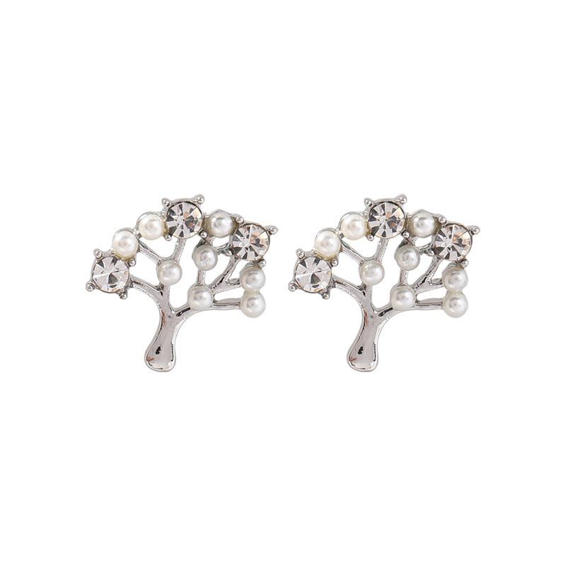 s925 Silver Needle Pearl Earrings, a new and trendy Korean style earring, a popular and simple stud Item Picture