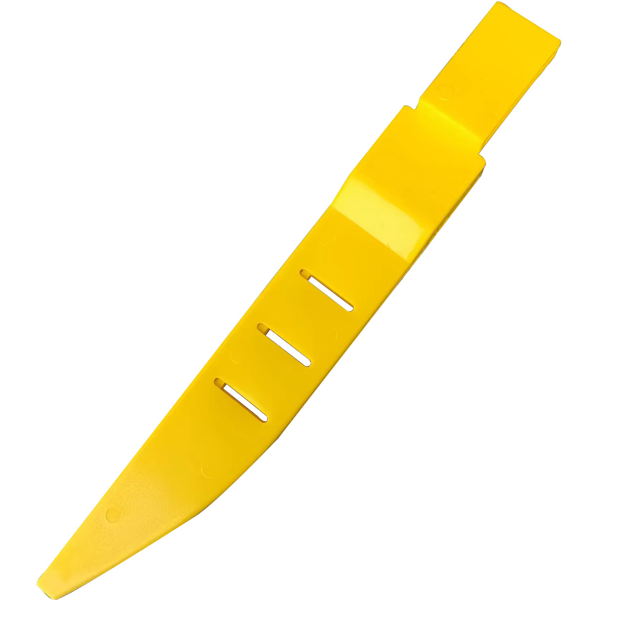 Boneless knife sheath, yellow plastic knife sleeve, meat processing plant slaughter knife, meat cutting knife, portable protective case, knife storage, knife magazine Item Picture
