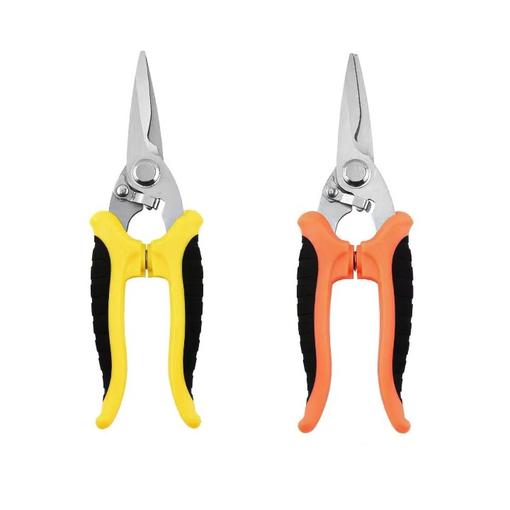 Cross-border powerful scissors, industrial stainless steel sheet scissors, integrated ceiling aluminum panel, wire, electronic and electrical scissors Item Picture