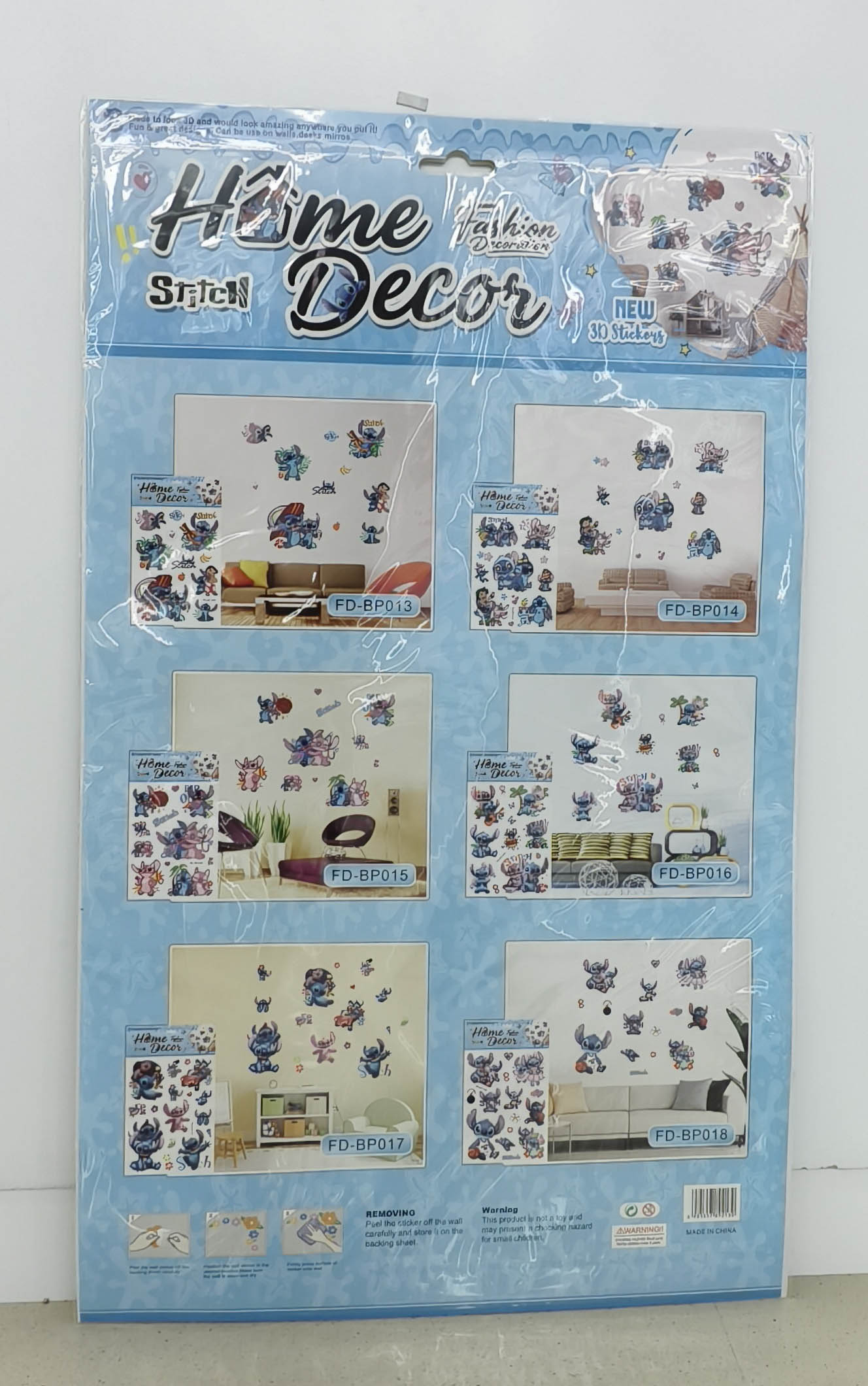 FD-BP Cartoon Layer upon Layer Decorative stickers Item Picture