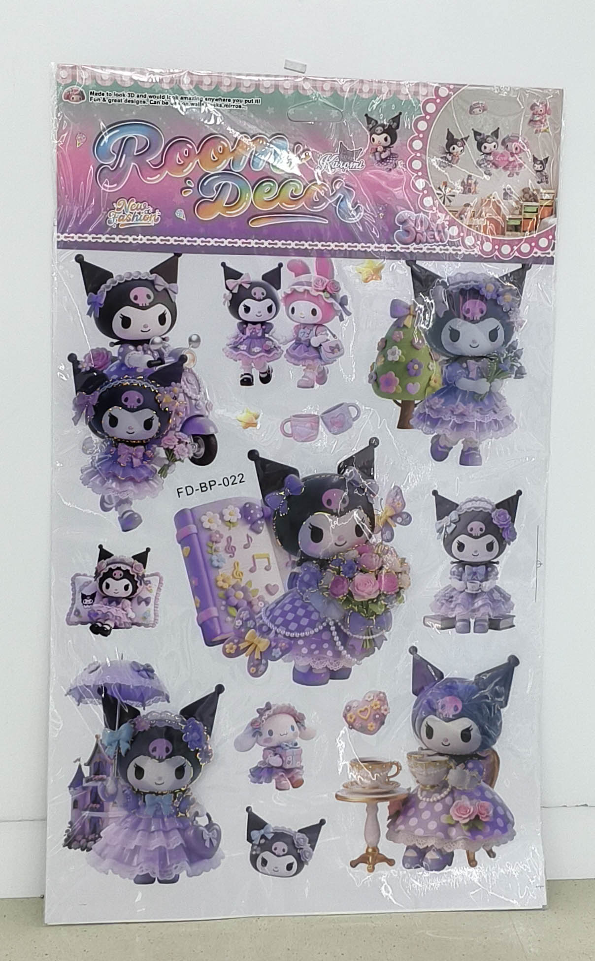 FD-BP Cartoon Layer upon Layer Decorative stickers details Picture