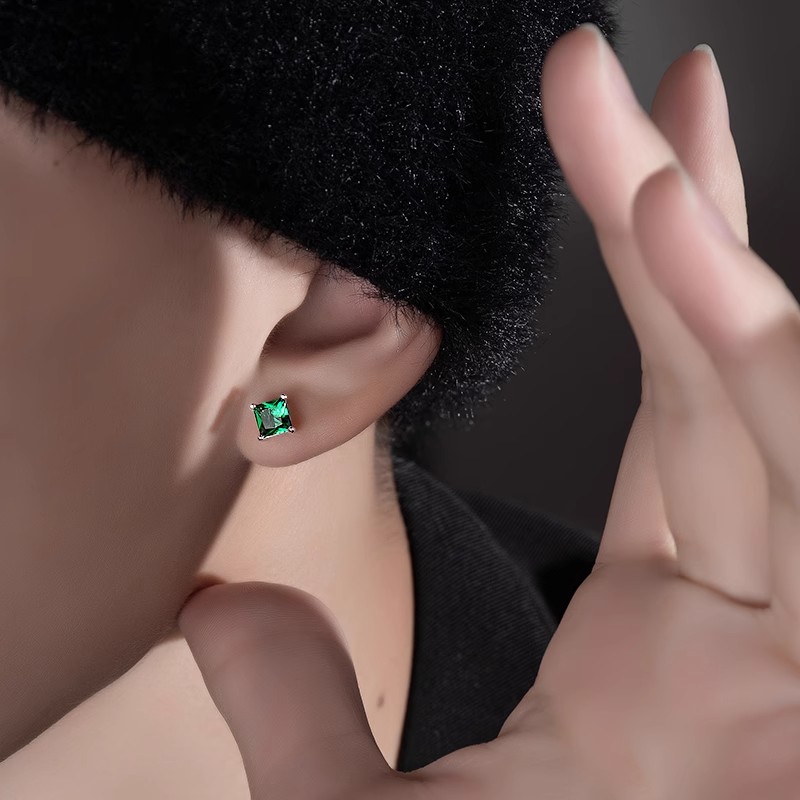 饰品/耳饰/耳钉/3对耳钉/滴油产品图