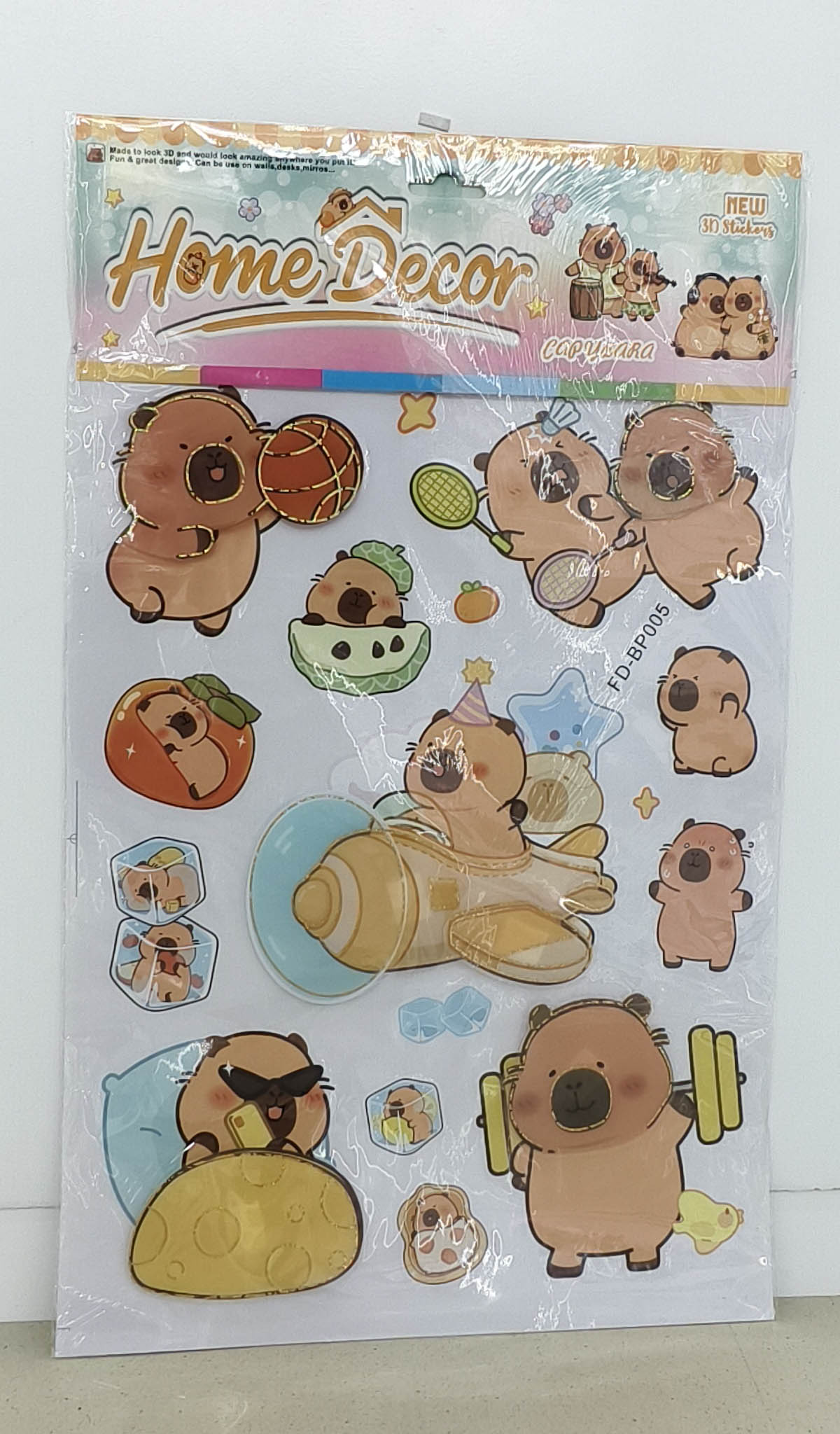 FD-BP Cartoon Layer upon Layer Decorative stickers Specification image