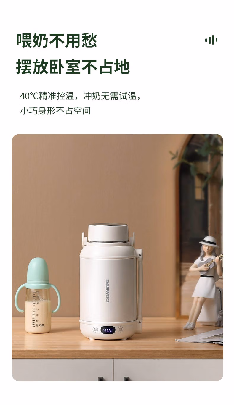 Free shipping for wholesale! DAEWOO Portable Mini Boiling Water travel Tea-making Electric Water Cup DYSH-BX12 pic 9