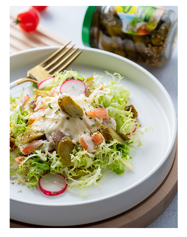 批发包邮！德国原装进口冠利鸡尾青瓜仔180g小菜罐头酸黄瓜调味品详情12