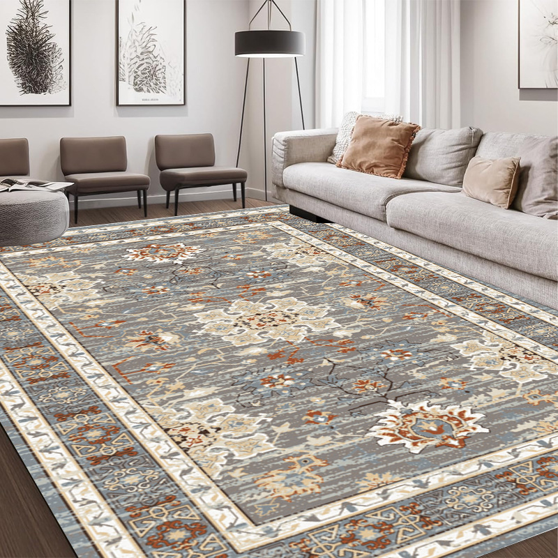 The carpet is washable, anti-slip and foldable details Picture