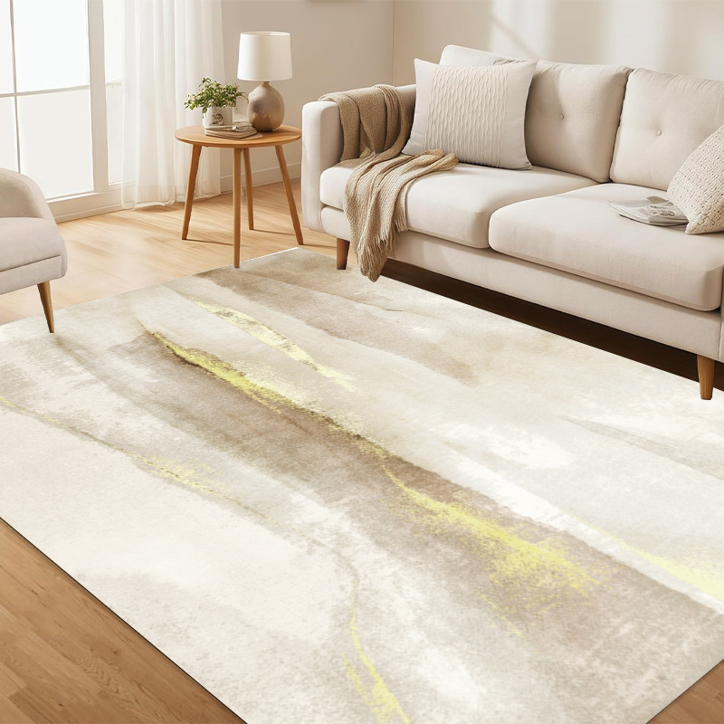 Washable carpet is anti-slip and dries quickly, suitable for use in front of the sofa, living room and bedroom Application Scenario