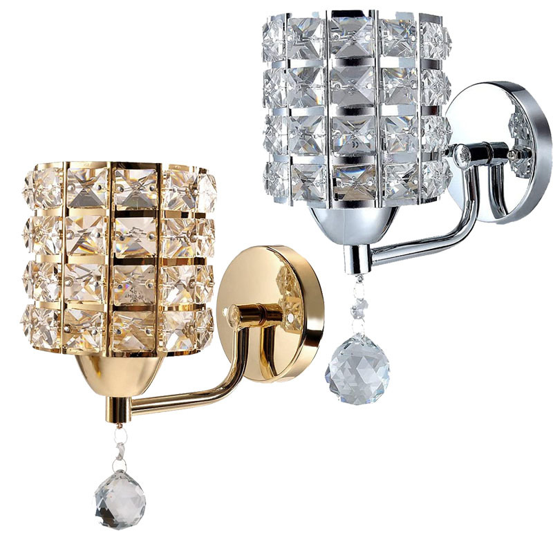 Wall lamps, crystal chandeliers, creative and personalized dining room, living room, ironwork, bedroom, bedside, staircase, corridor lights Specification image