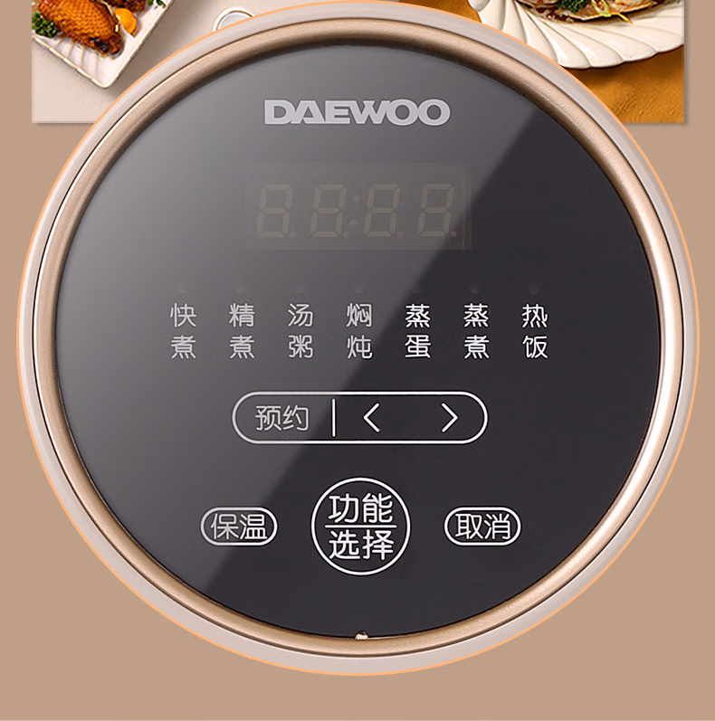 批发包邮！大宇DAEWOO智能电饭煲家用4L 多功能煮粥煲汤DYFB-424F详情6