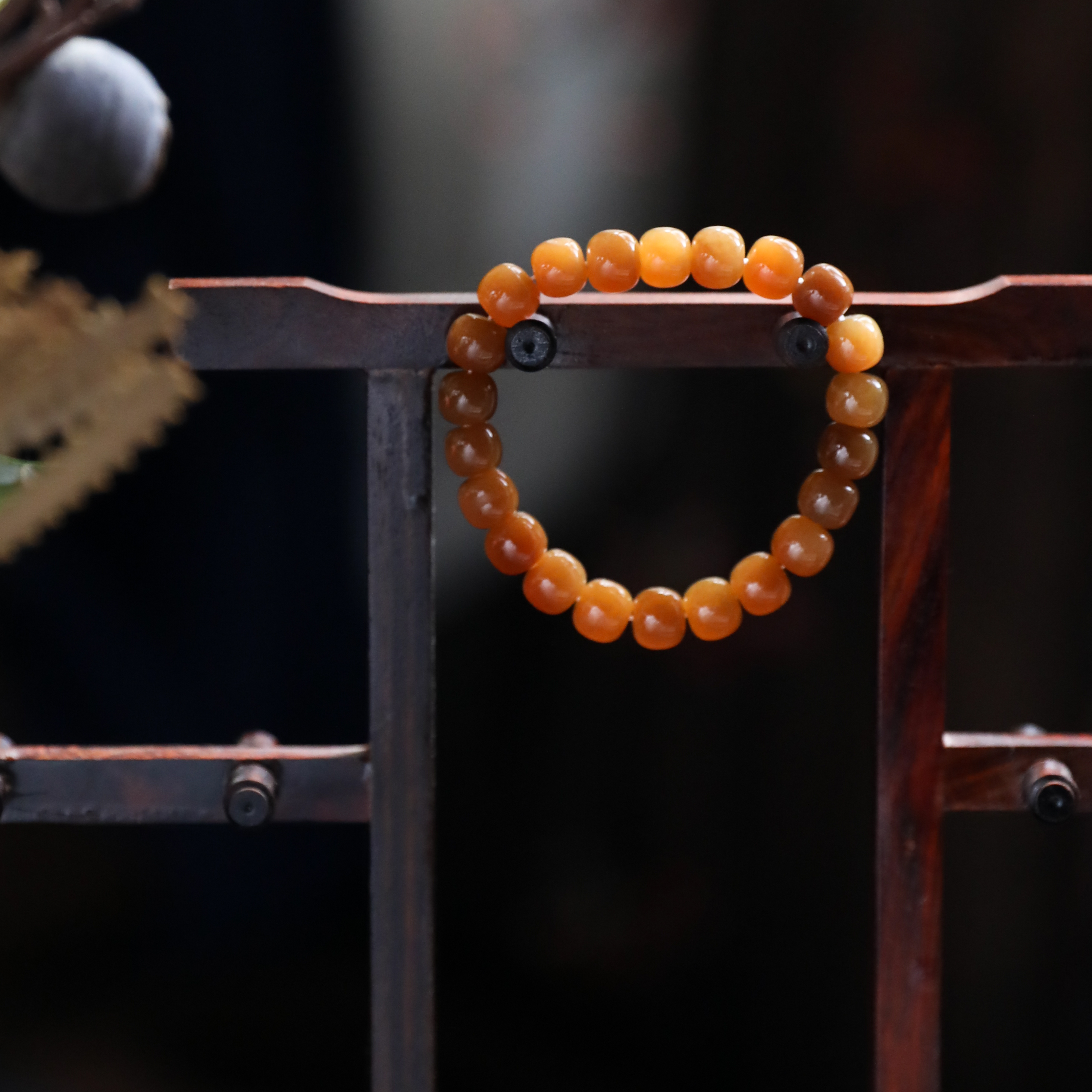 水晶/碎石/水晶工艺手串/水晶工艺手链/水晶工艺白底实物图