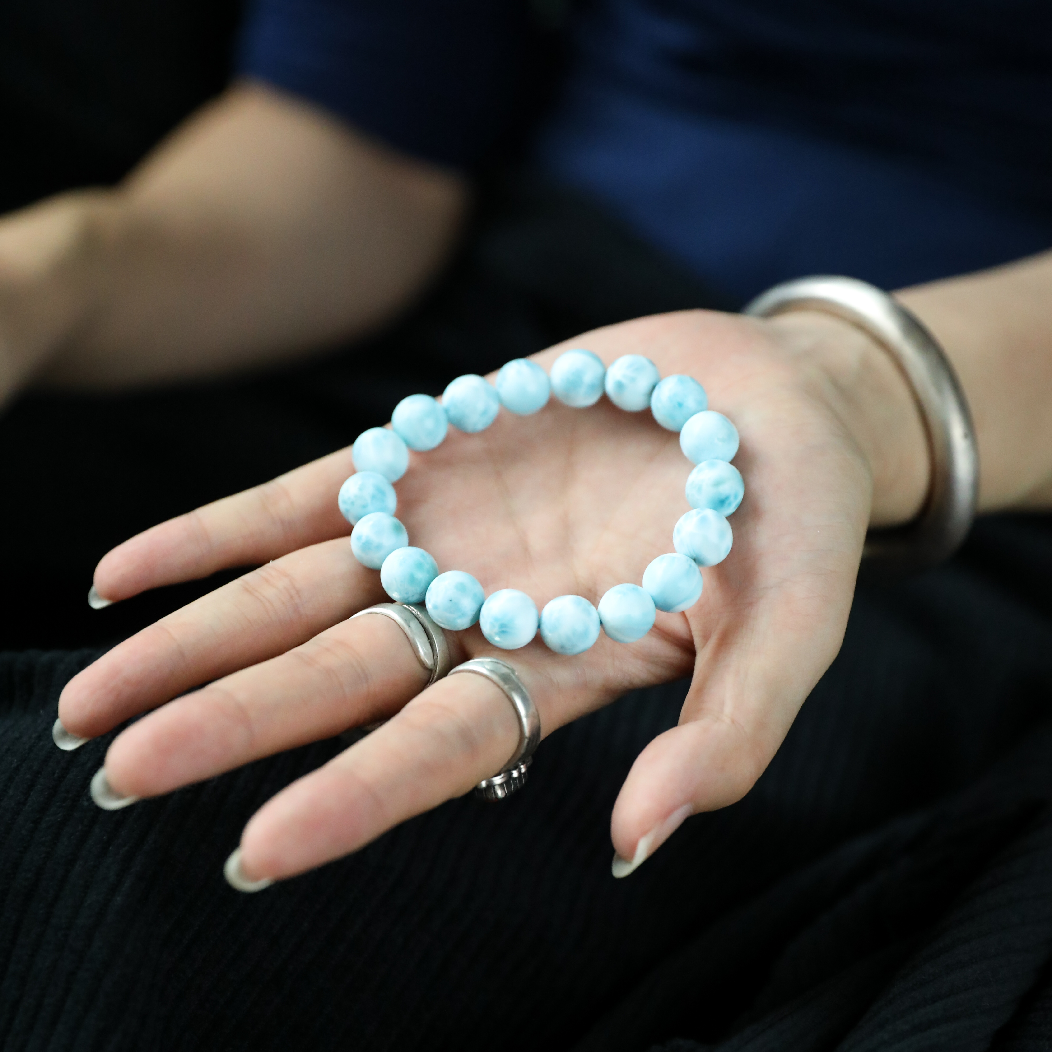 手串/文玩/水晶手串/琉璃手串/十二星座手串产品图