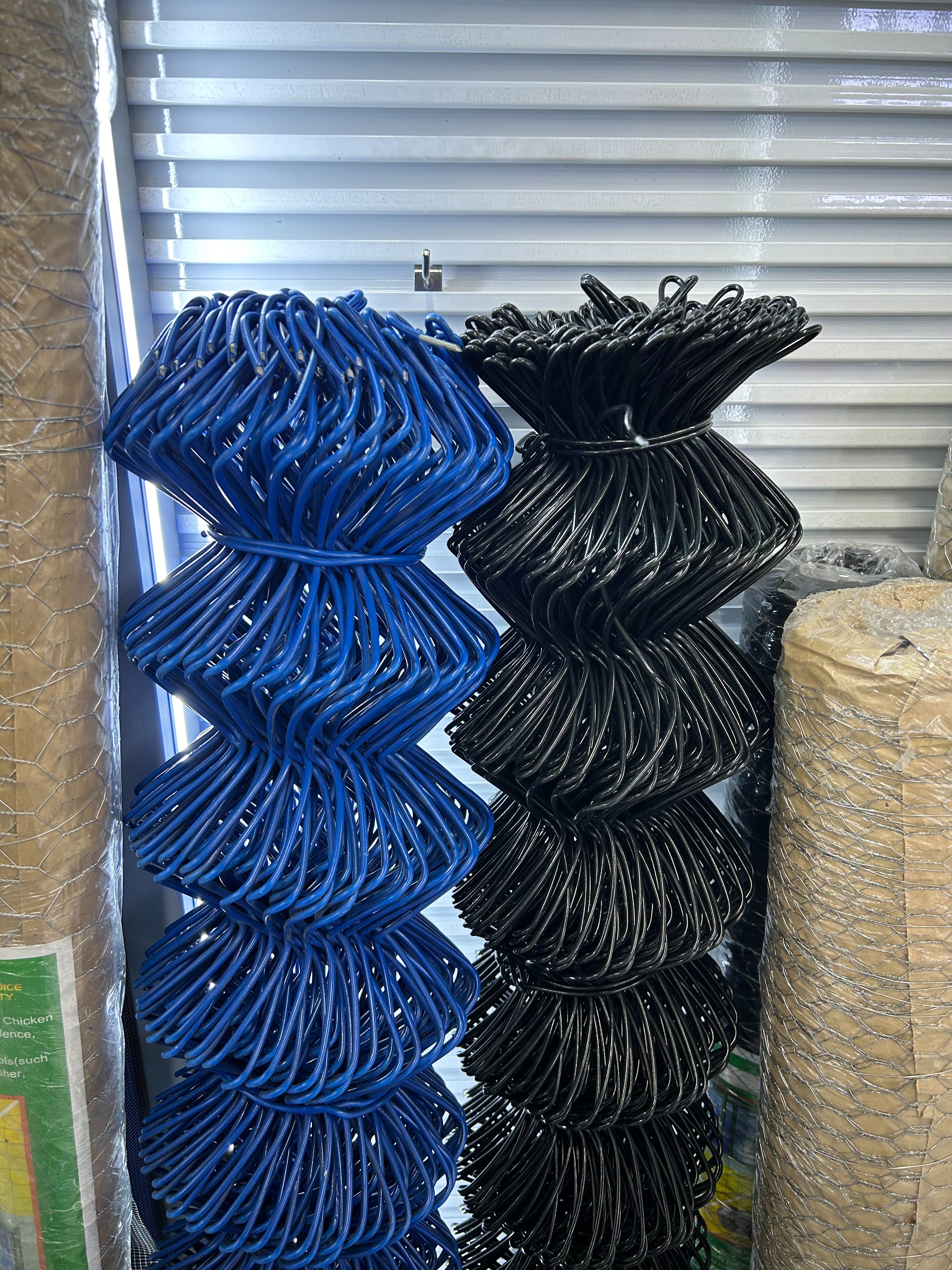 外贸专供喀麦隆，赞比亚PVC勾花网 PVC防护网 金属网带/Chain Link Fence 