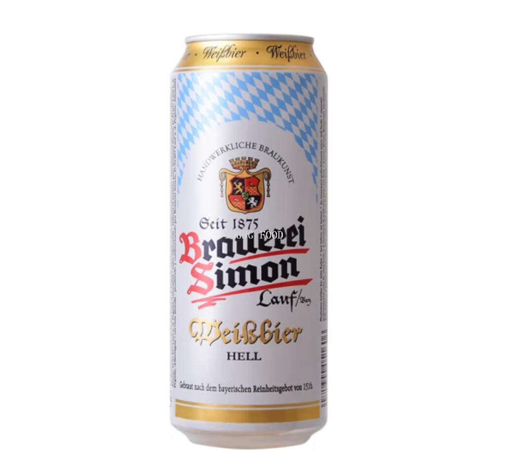 Free shipping for wholesale! German imported snacks and beverages, Simon Wheat White Beer 500ml figurines, snack foods pic 9