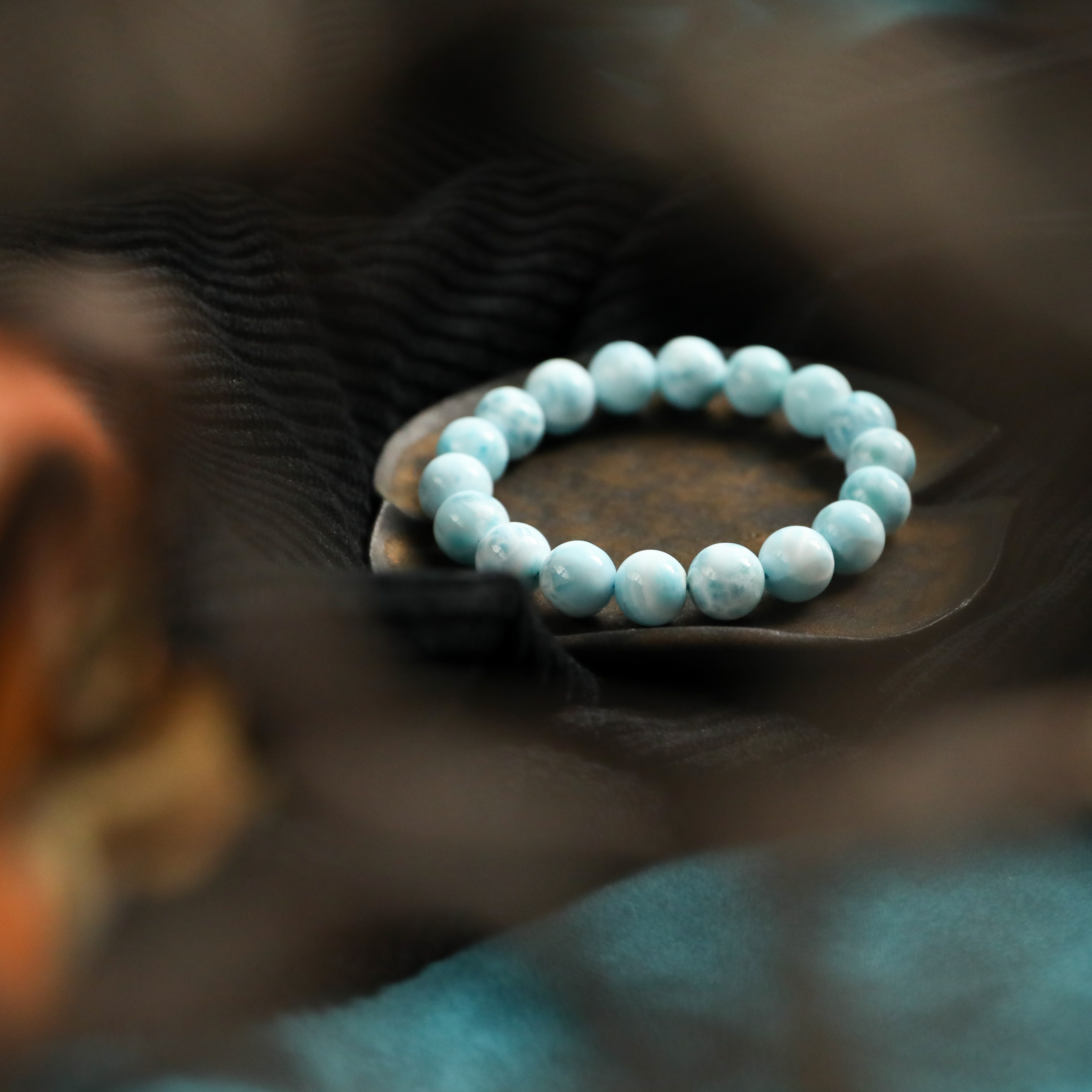 手串/文玩/水晶手串/琉璃手串/十二星座手串白底实物图