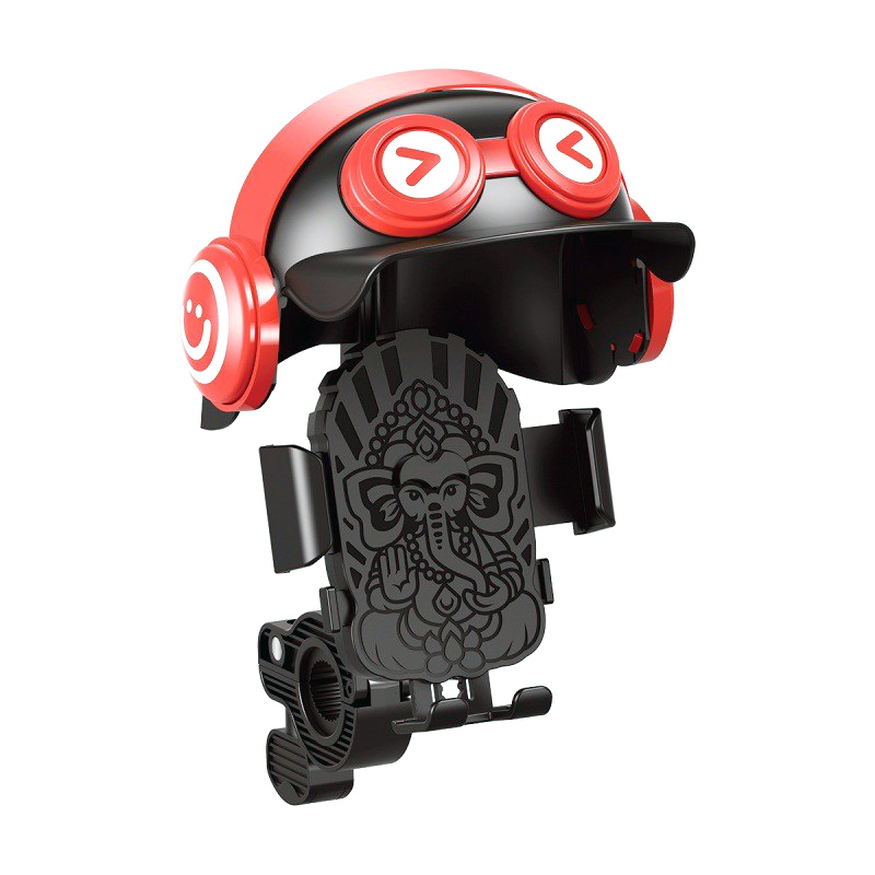 HZ01B soporte del teléfono casco pequeño soporte del teléfono batería eléctrica soporte del teléfono de la motocicleta navegación para llevar jinete bicicleta de plástico soporte del teléfono clip Application Scenario