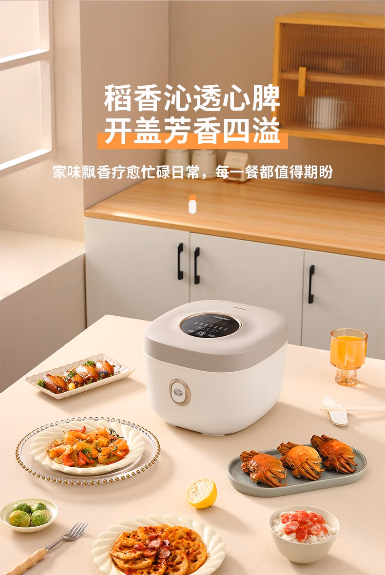 批发包邮！大宇DAEWOO多功能智能预约3L家用汤粥煮饭锅DYFB-E360详情3