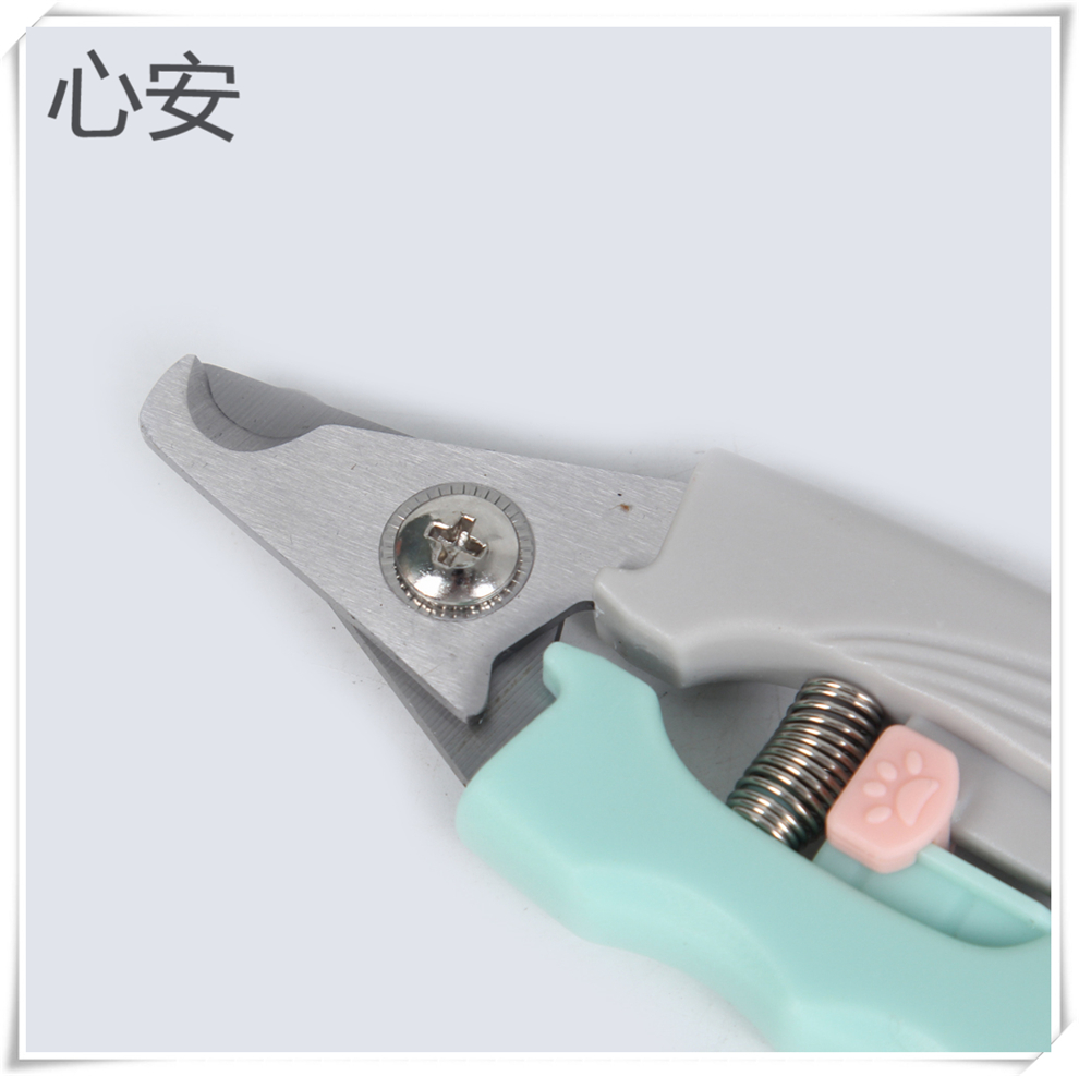 Pet nail clippers, cat nail clippers, dog nail clippers, cat nail clippers, nail sharpener and file two-piece set Specification drawing