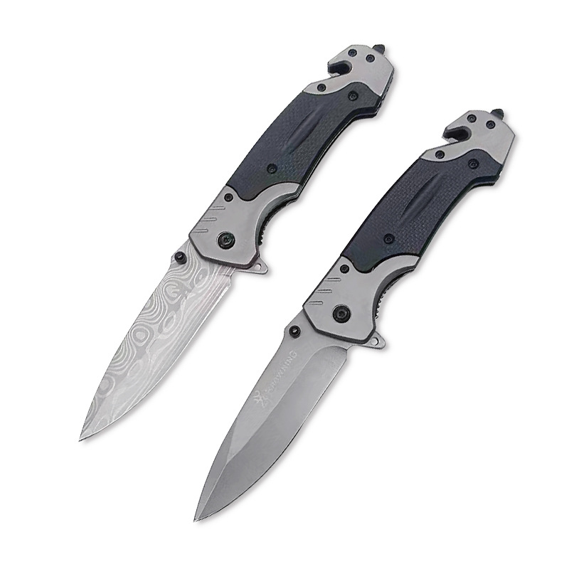 In-stock outdoor knives, folding knives, peeling stainless steel, camping portable folding knives, portable knives, sharp and durable Item Picture