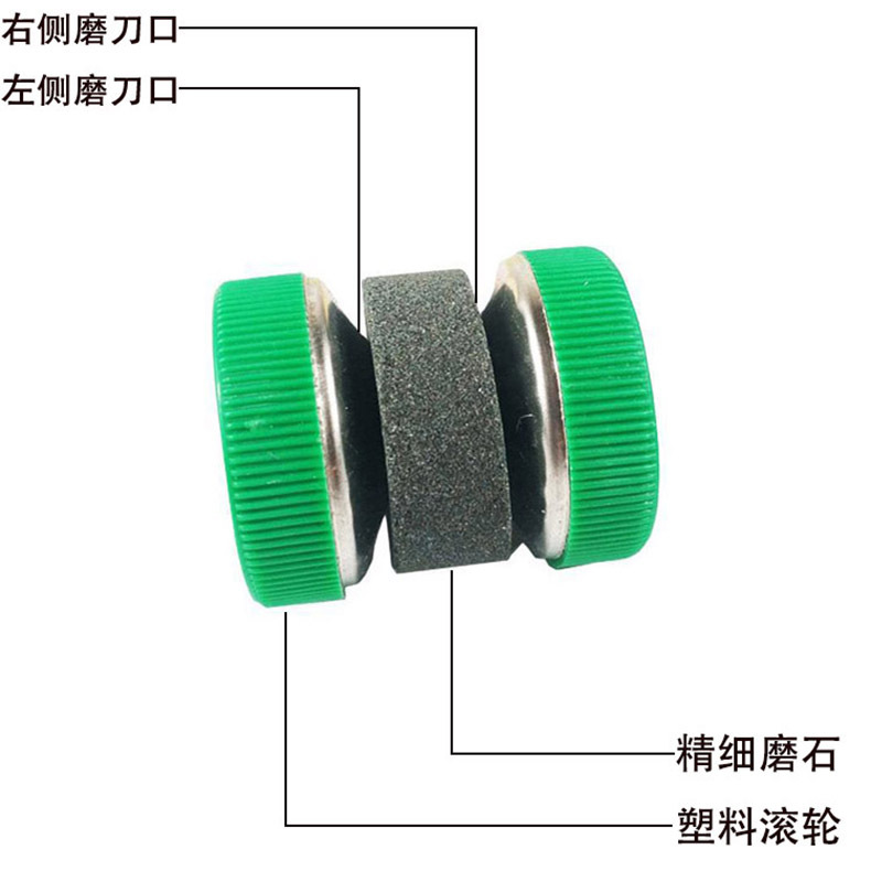Yusheng knife sharpener with base, knife sharpener with frame, wholesale knife sharpener with wheels, running around the world, street stall, whetstone 8 details Picture