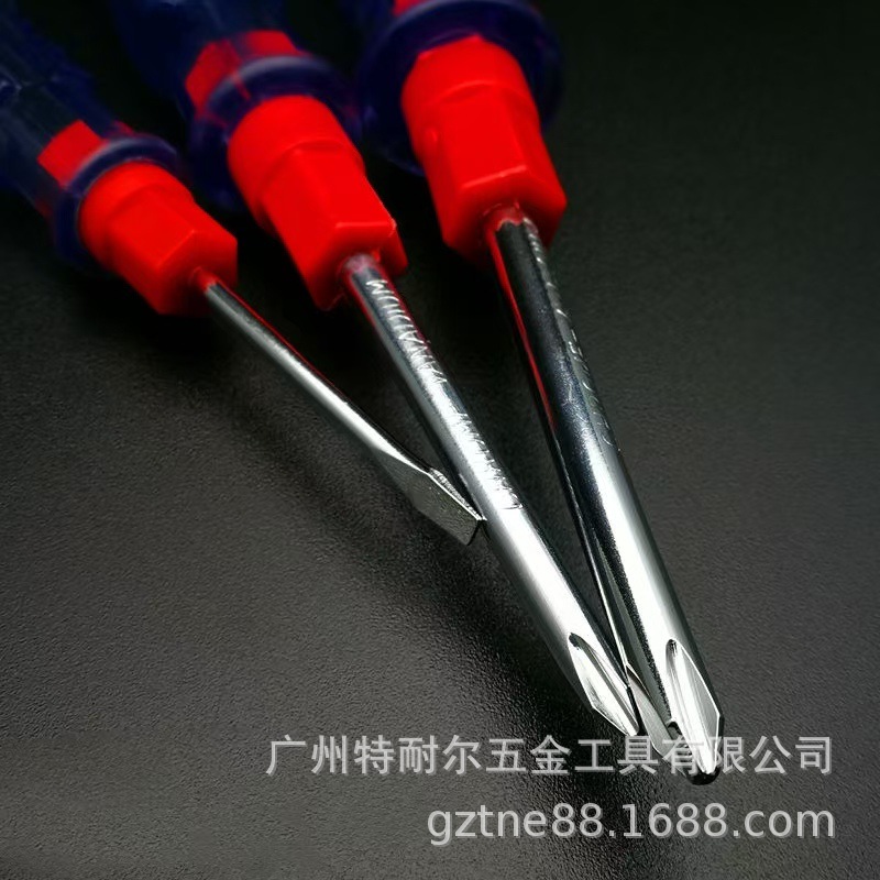 Screwdriver dual-purpose combination set, flat-head cross magnetic plum blossom screwdriver, replacement head screw screwdriver, household screwdriver Application Scenario