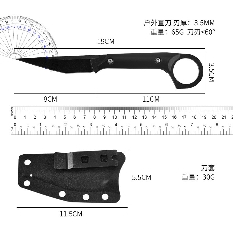 Export Bastinelli claws outdoor camping survival and wilderness survival tactical knives for self-defense Application Scenario