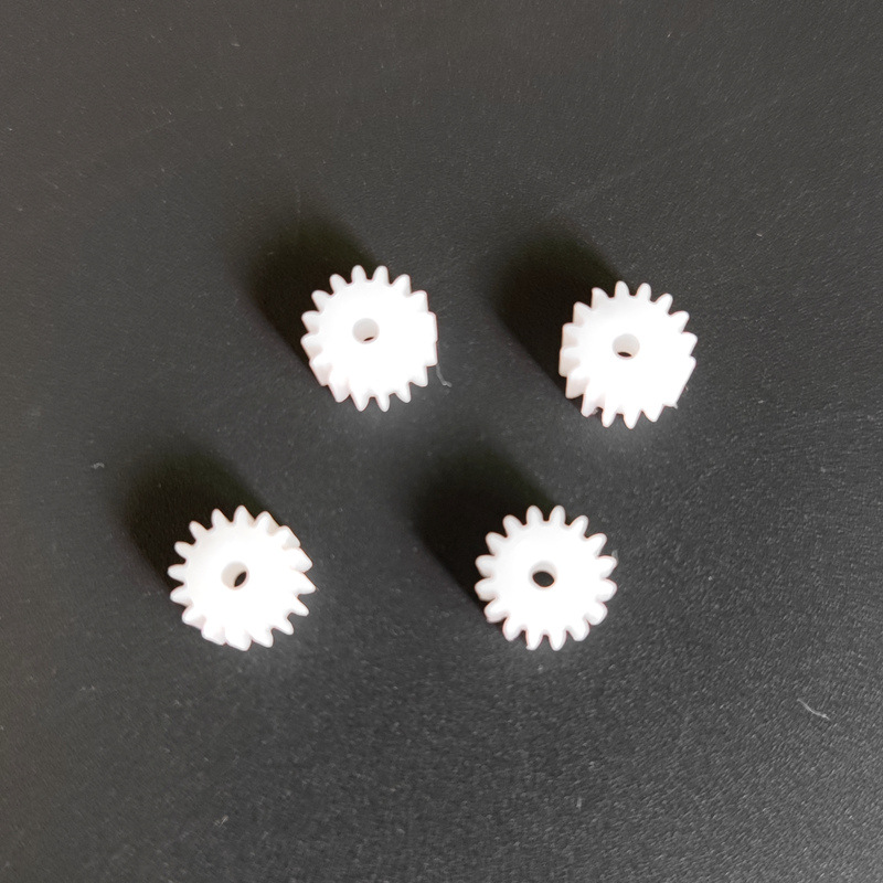 DIY technology model of 16-tooth gear with an inner hole of 2mm plastic gear, 0.5 module reduction gearbox details Picture