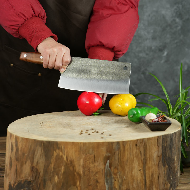 Stainless steel kitchen knives, slicing knives, meat cutting knives, household forged kitchen knives, chef-specific knives, wholesale from manufacturers Specification drawing