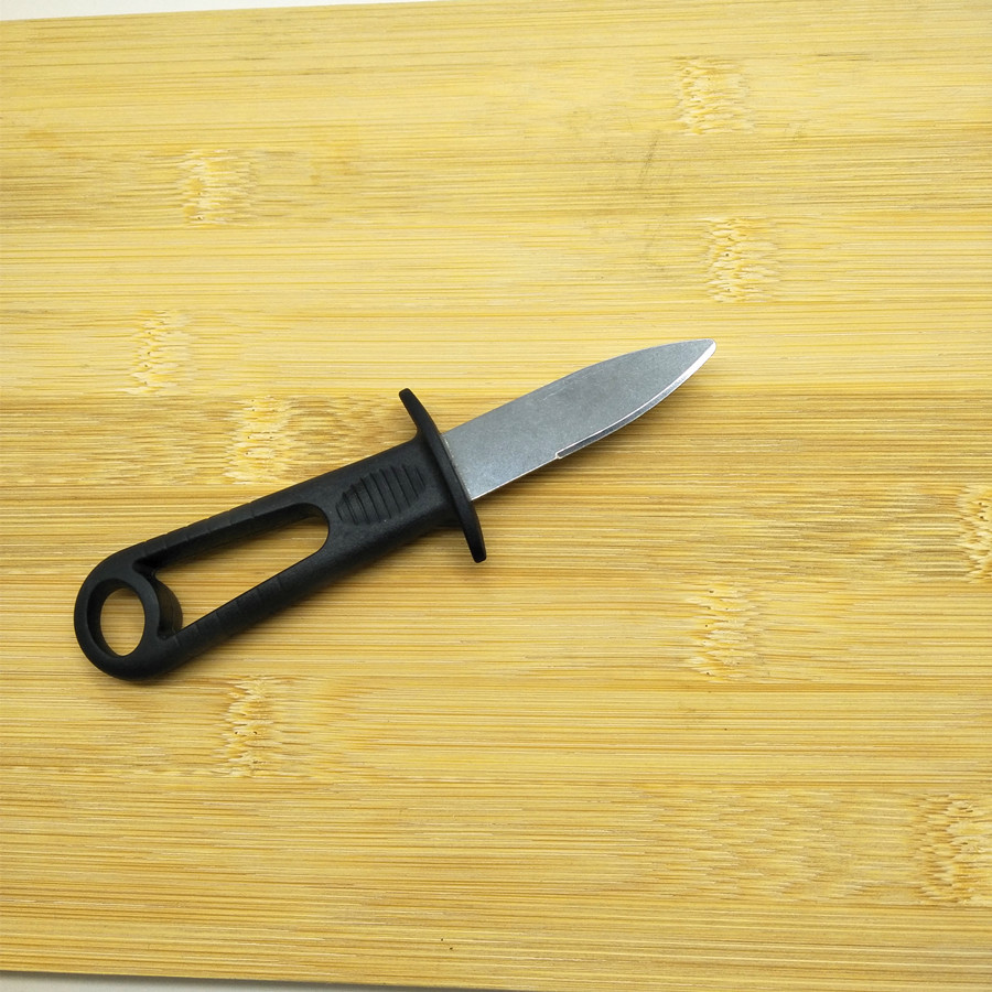 A large quantity of stainless steel oyster knives in stock, oyster knives for opening oysters, oyster shells, sea scallops, oyster knives Specification drawing