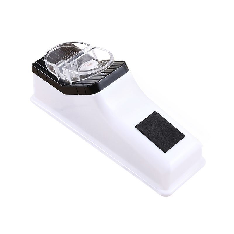 Electric knife sharpener, a portable household tool for quickly sharpening scissors and kitchen knives, a multi-functional kitchen small automatic knife sharpening wonder Item Picture