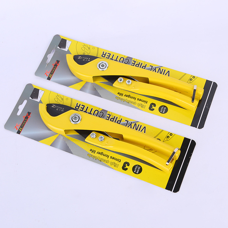 PVC pipe cutter manufacturer wholesale PPR pipe scissors, aluminum-plastic pipe scissors, engineering home decoration water pipe quick cutting knives details Picture