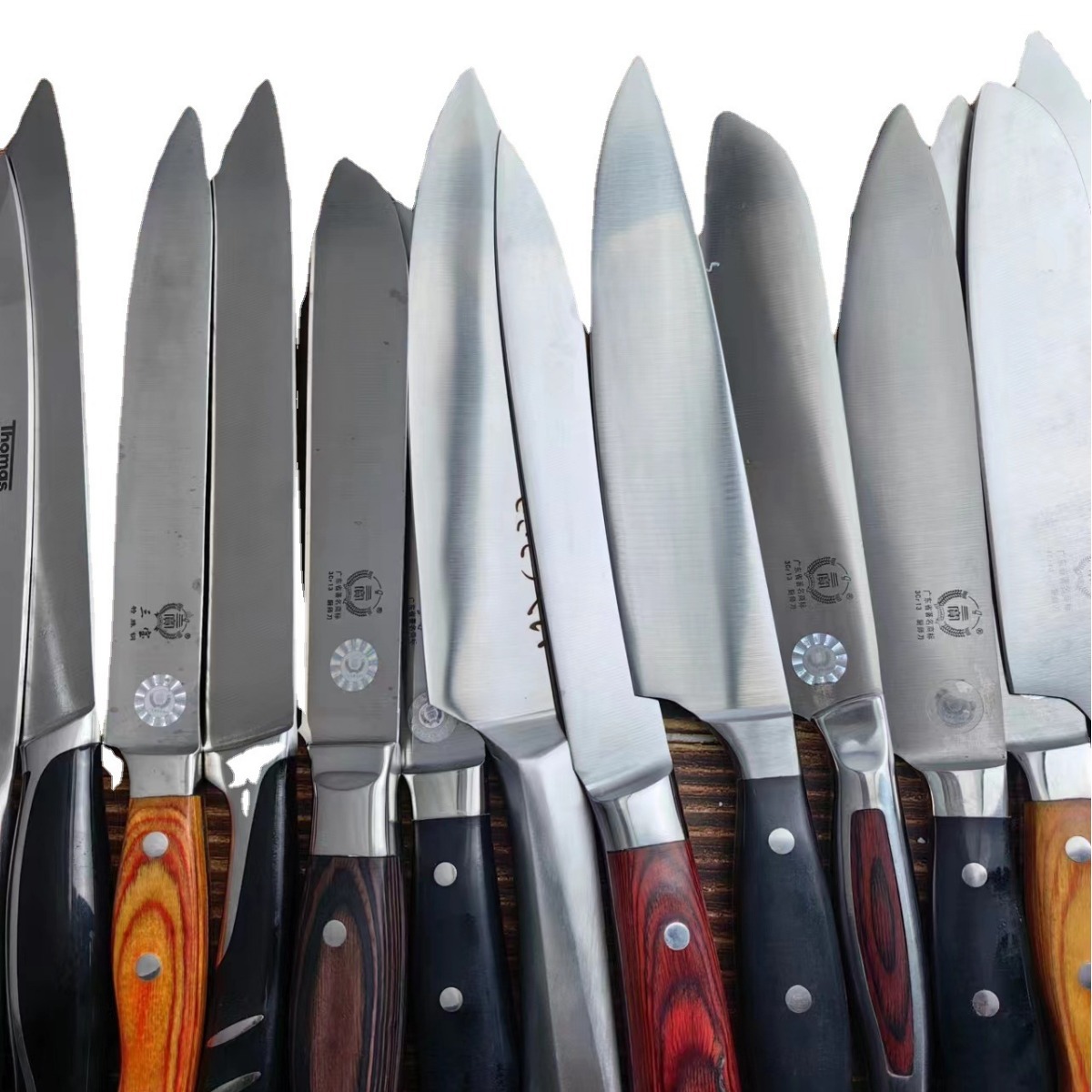 Wholesale of foreign trade kitchen knives, including chef knives, cooking knives, fruit knives, Sande knives, stainless steel fruit knives, and kitchen knives Item Picture