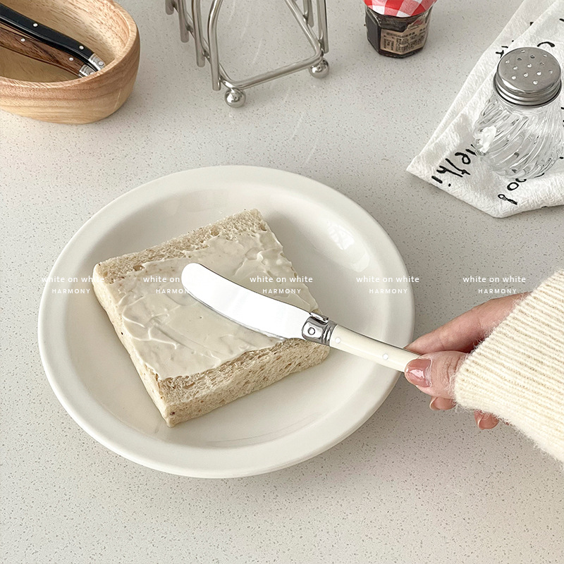 Japanese tableware: butter knife, spatula, cheese knife, bread spread knife, cute table knife, cheese knife, jam knife, butter knife details Picture