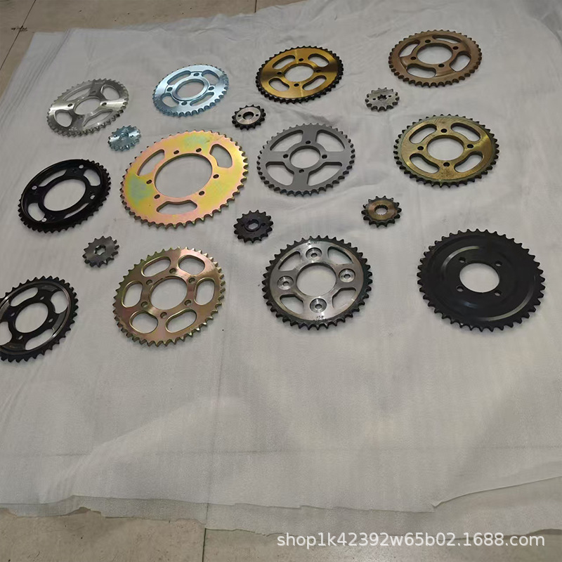 45# steel gear mechanical parts, gear supply and production, multi-model precision sprocket gear manufacturer Specification drawing