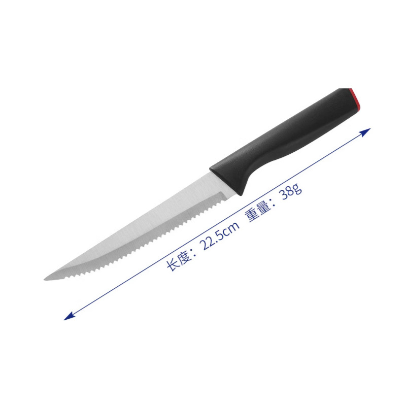 Original manufacturer's available stainless steel steak sawtooth knife, Western restaurant and hotel steak knife, sharp and suitable for household use, Western-style saw knife Application Scenario