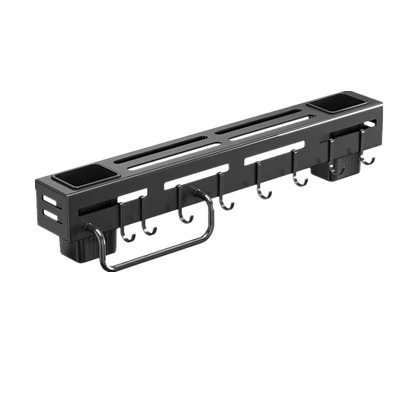 Wall-mounted knife rack, non-drilling kitchenware, multi-functional kitchen knife storage rack, integrated knife and chopstick holder storage rack Item Picture