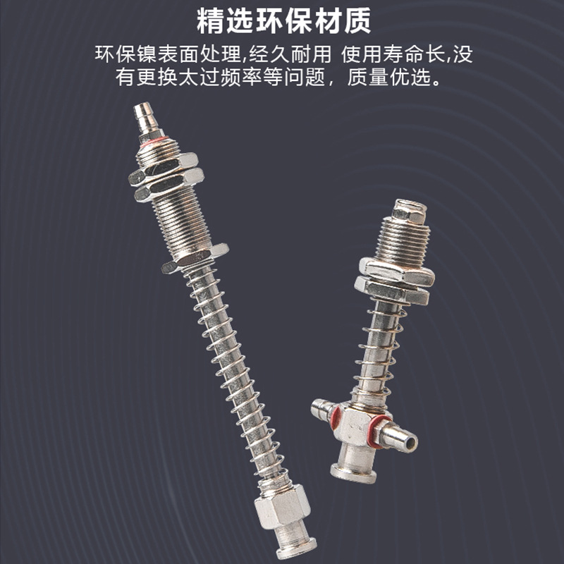 Mechanical hand hardware, Tianxing mechanical hand accessories, large head hardware, suction cup accessories, large head side gas connection hardware details Picture
